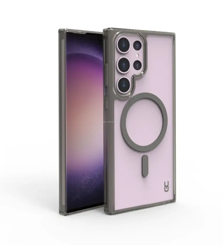 מגן גלקסי שקוף קשיח למכשירי סמסונג Grip case Crystal Magsafe - שחור | קטגוריה: %tegory%% | סוג: product_variation | מזהה: s24plusgripcasecl_04022024185352-768x841